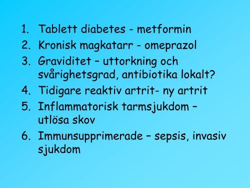 Importerade infektioner â vad bÃ¶r alla fÃ¶rskrivare tÃ¤nka pÃ¥?