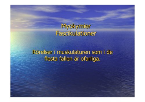 Det rÃ¶r sig i musklerna, kan det vara ALS?