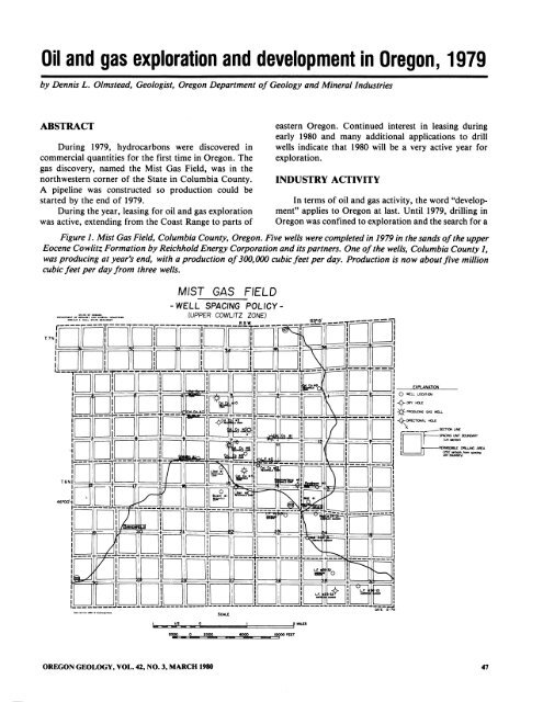 Ore Bin / Oregon Geology magazine / journal - Oregon Department ...