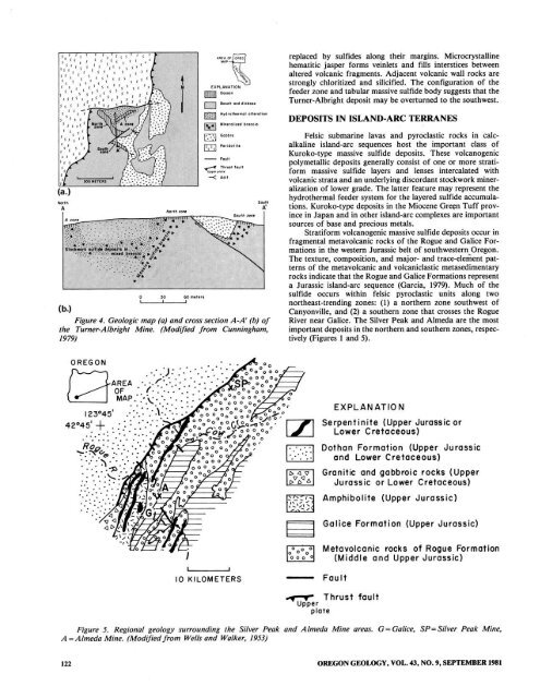 Ore Bin / Oregon Geology magazine / journal - Oregon Department ...