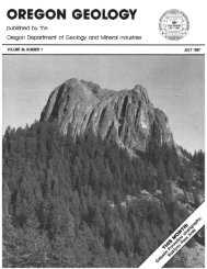 Ore Bin / Oregon Geology magazine / journal - Oregon Department ...