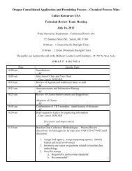 7/16/12 Technical Review Team Meeting Agenda - Oregon ...