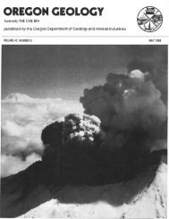 Vol.42, no.5 (May 1980) - Oregon Department of Geology and ...
