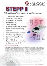 Falcom Stepp Configurator Software Instructions