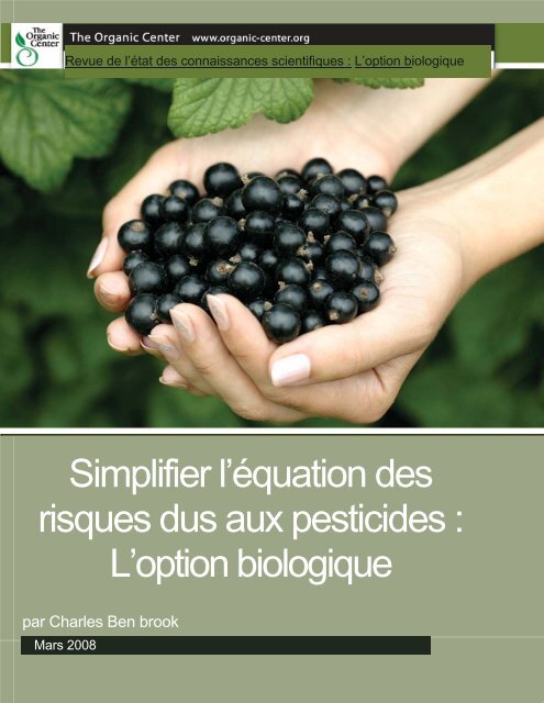 L'option biologique - Centre d'agriculture biologique du Canada