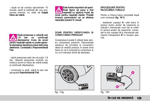 FIAT Doblo - manual utilizare - PORTAL AUTO IASI