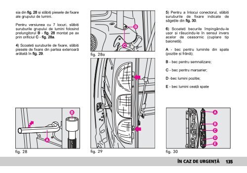 FIAT Doblo - manual utilizare - PORTAL AUTO IASI