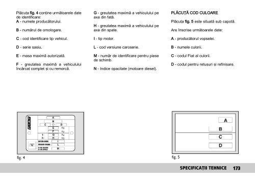 FIAT Doblo - manual utilizare - PORTAL AUTO IASI