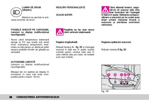 FIAT Doblo - manual utilizare - PORTAL AUTO IASI