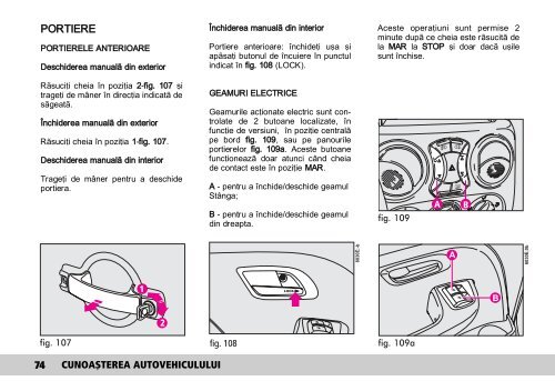 FIAT Doblo - manual utilizare - PORTAL AUTO IASI