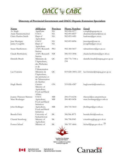 Organic Agriculture Symposium: Fundamentals for Professionals