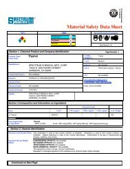 MSDS - Talas