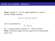 Steiner Tree and TSP - Organic Origami