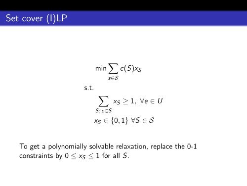 Set cover problem: definition - Organic Origami