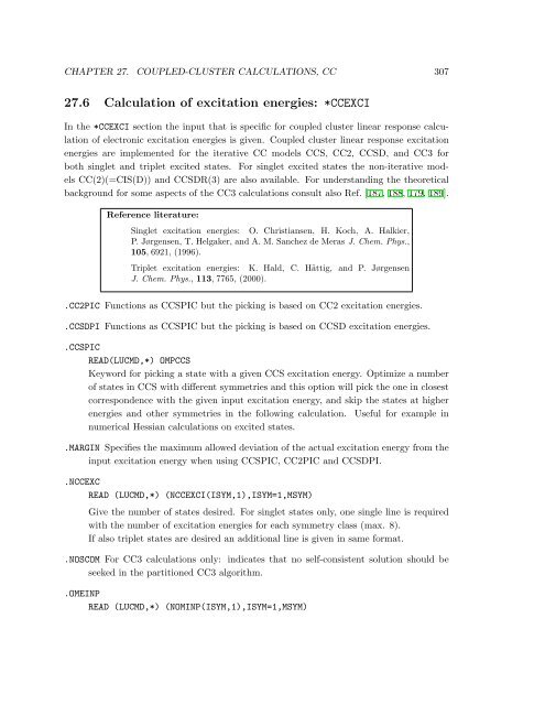 Hypertext Dalton 2.0 manual - Theoretical Chemistry, KTH