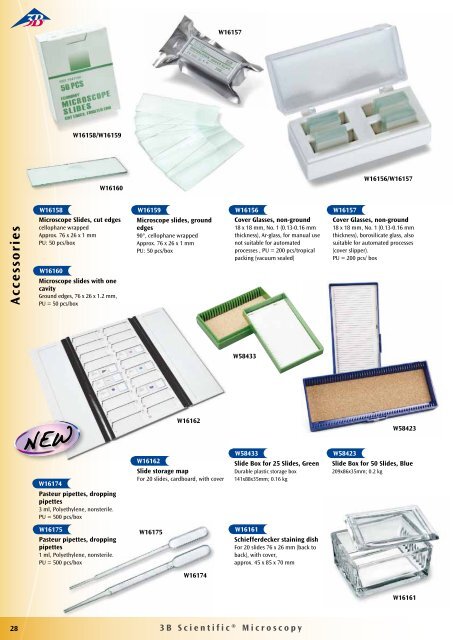 3B Scientific - Microscopy Catalog