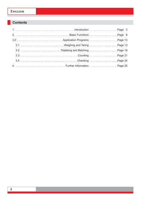 Operating Manual - Soehnle Professional