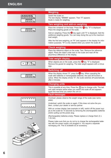 Bedienungsanleitung 2 Operating Instructions 5 Mode d'emploi 8 ...