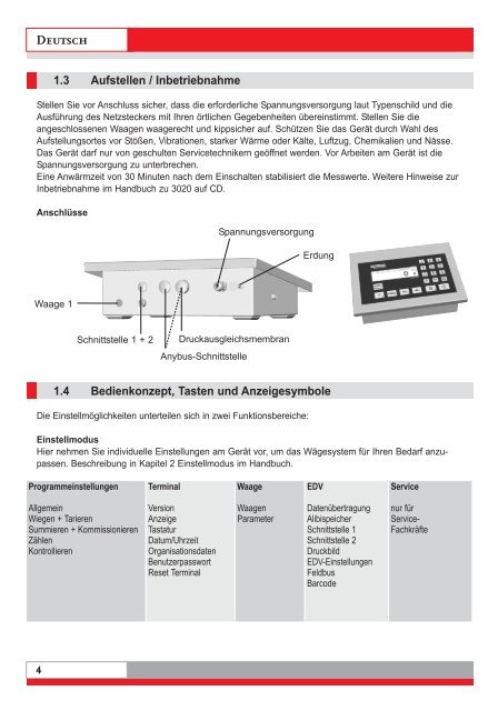 Bedienungsanleitung - Soehnle Professional