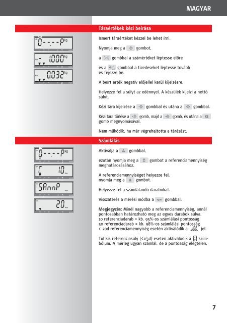 9320 KezelÃ©si ÃºtmutatÃ³ 2 Manual de instrucÃµes 9 Navodila za ...