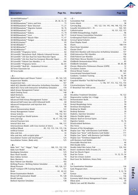 3B Scientific - Medical Catalog