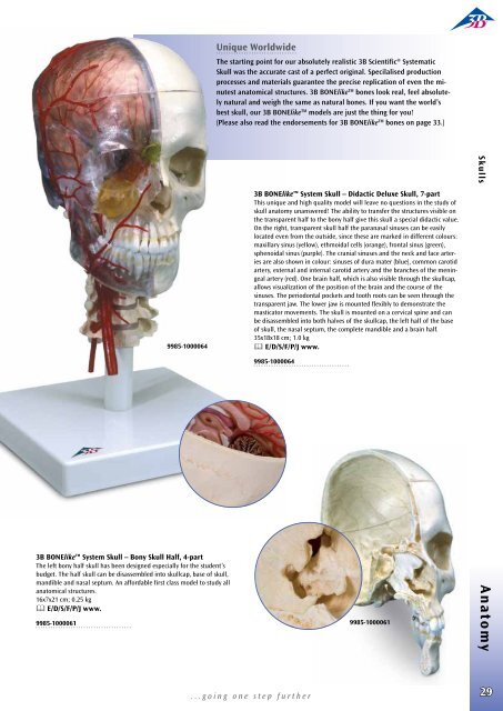 3B Scientific - Medical Catalog