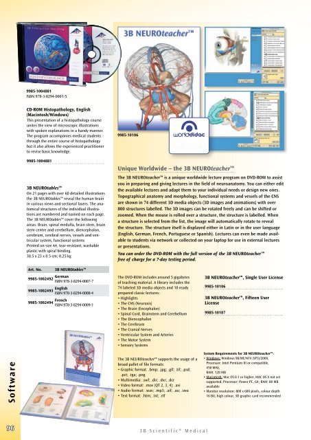 3B Scientific - Medical Catalog