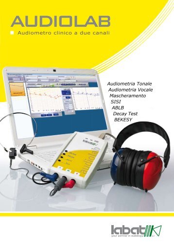 Audiometro clinico a due canali Audiometria Tonale ... - Doctorshop.it