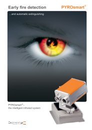Early fire detection PYROsmartÂ® - ORGLMEISTER Infrarot Systeme