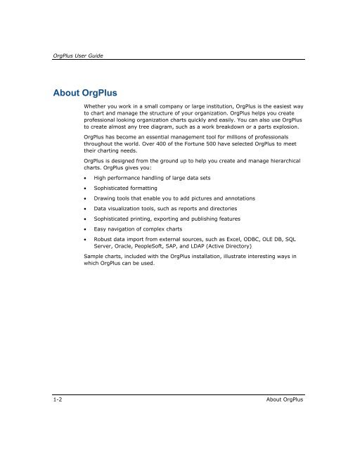 OrgPlus 7 User Guide