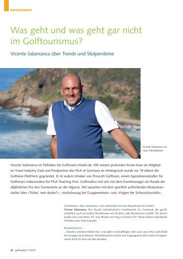 Was geht und was geht gar nicht im Golftourismus?