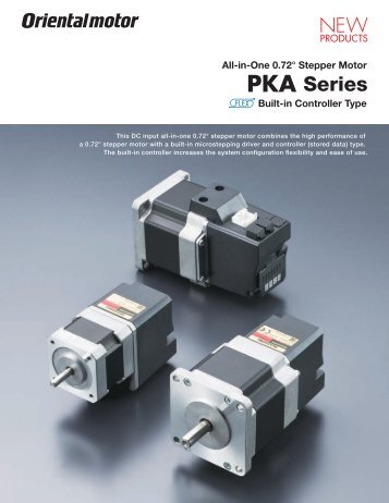 PKA Series Product Brochure - Oriental Motor