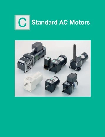 C Standard AC Motors - Oriental Motor