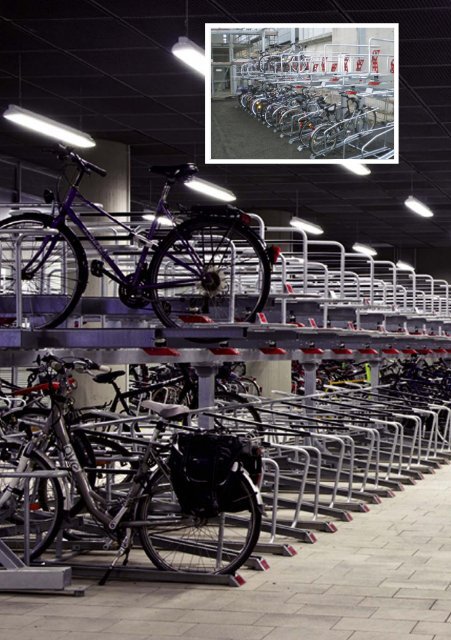 Sistema di parcheggio a doppio livello per biciclette - Orion ...