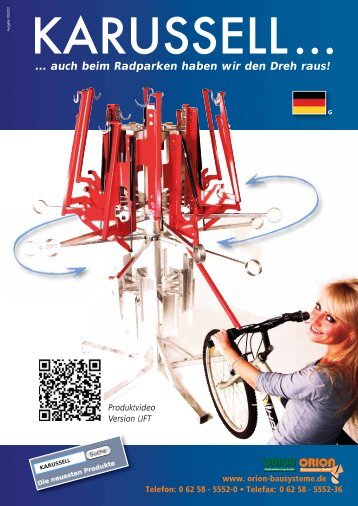 Flyer: Karussell - Orion Bausysteme GmbH