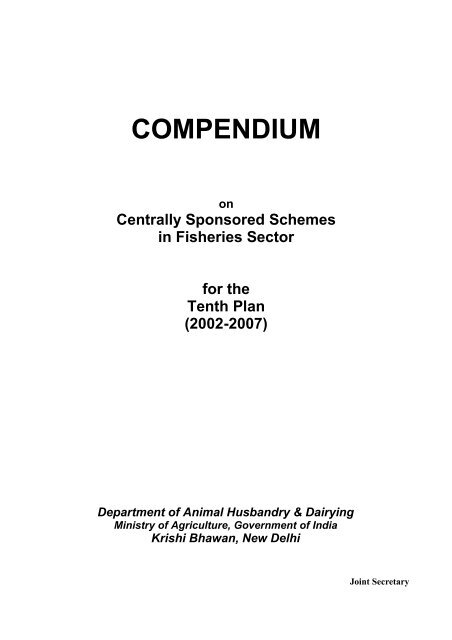 COMPENDIUM - Directorate of Fisheries