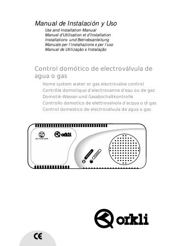 Manual de InstalaciÃ³n y Uso - Orkli