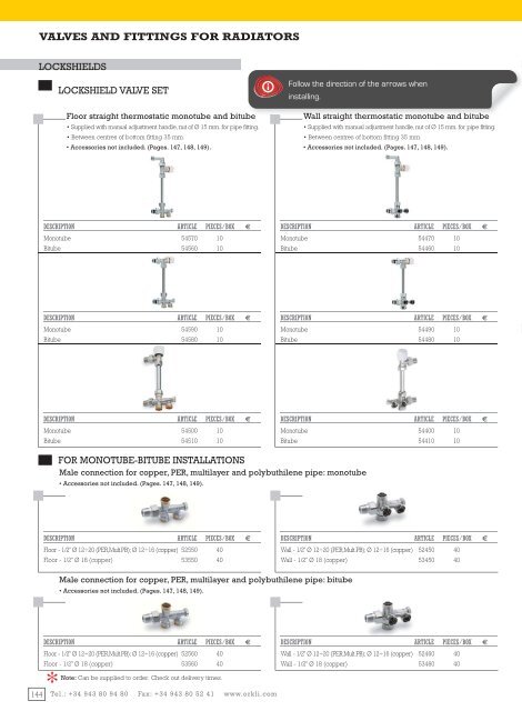 General catalogue 2013 - Orkli