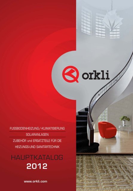 Handgriff für ORKLI-Heizungshahn, komplett mit Schraube und Kappe Orkli