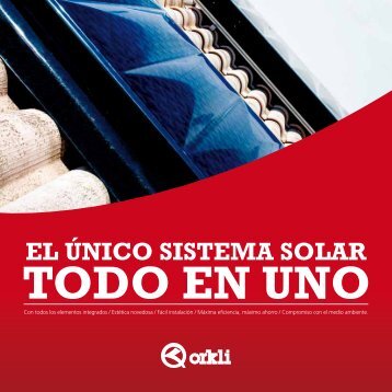 CatÃ¡logo sistema solar OKSOL-150-ESP - Orkli