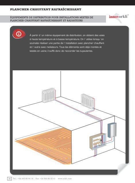 systÃ¨mes de plancher chauffant - Orkli