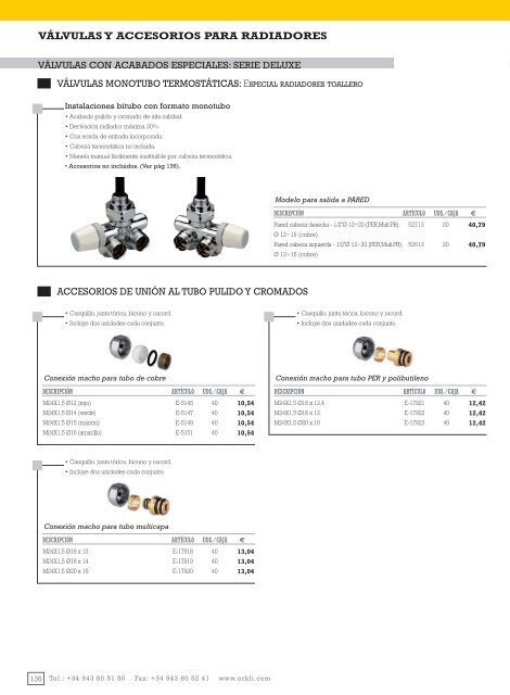 productos de Orkli