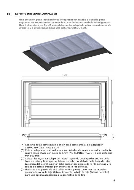 Estructura-soporte OKSOL-150 - Orkli