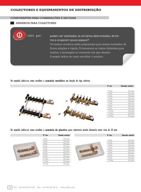 sistemas de chÃ£o radiante-refrescante - Orkli