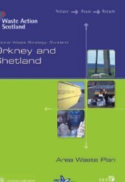 Orkney and Shetland Area Waste Plan - Orkney Islands Council