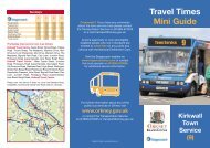 Kirkwall Town Service Mini Guide - Orkney Islands Council