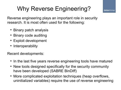 Reverse Engineering Microsoft Binaries - orkspace.net