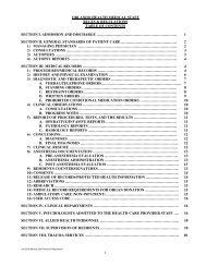 orlando health medical staff rules & regulations table of contents ...