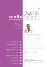 Schönschrift 2014 by Dr. Walther Jungwirth