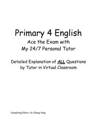 Primary 4 English - Orlesson.com